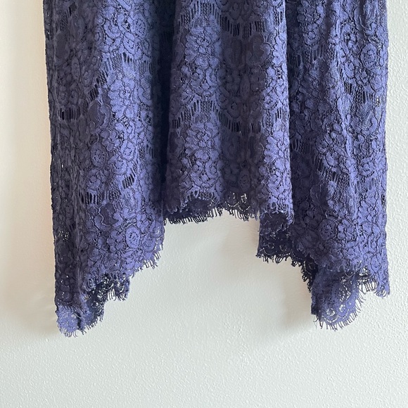 Love, Fire Navy Blue Lace Dress Size Large - Picture 2 of 7